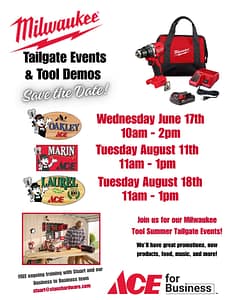 Save the Date Milwaukee demo flyer